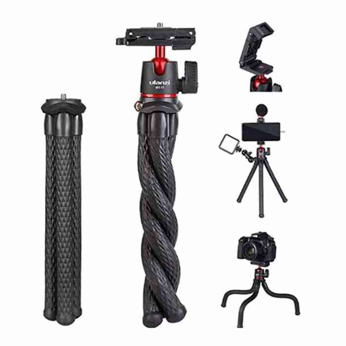 Ulanzi MT11 Octopus Tripod For DSLR Camera & Smartphones price in